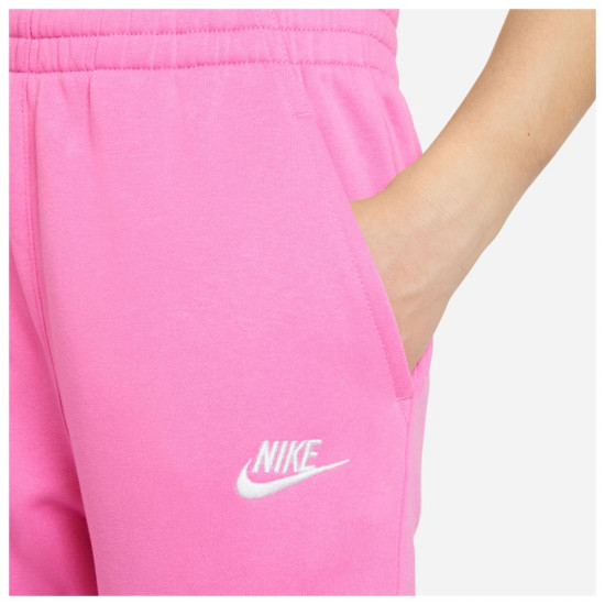 Nike Παιδικό παντελόνι φόρμας Sportswear Club Fleece High-Waisted Fitted Pants
